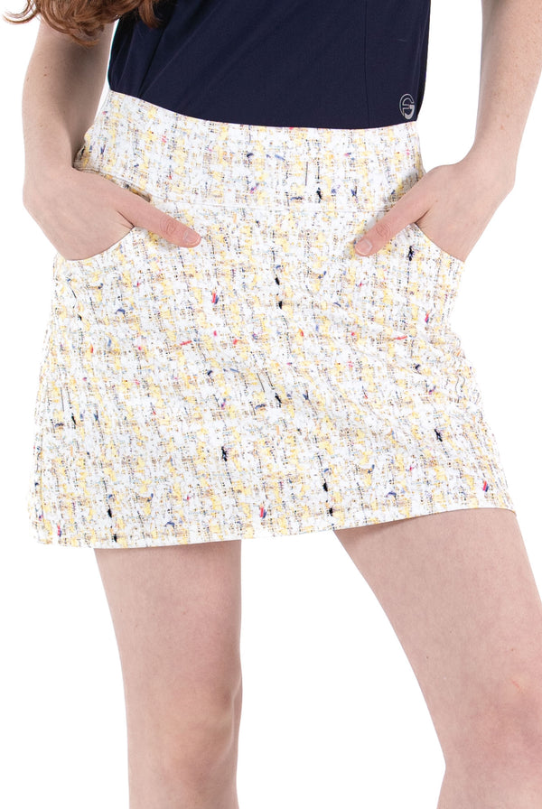 Sunlit Boucle Skirt