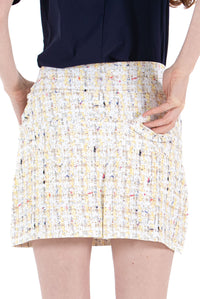Sunlit Boucle Skirt