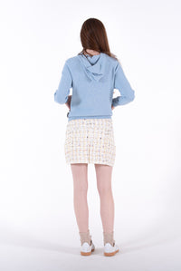Sunlit Boucle Skirt