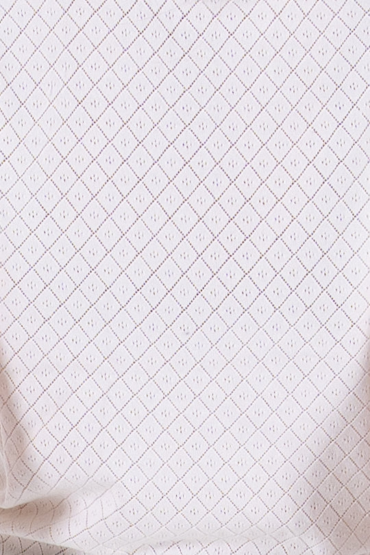 SS Pointelle Knit Polo