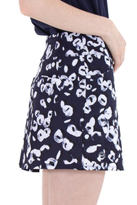 Inky Leopard Skirt