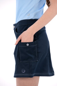Cago Pocket Skirt Navy