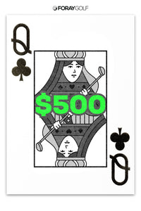 $500 Foray Golf Gift Card