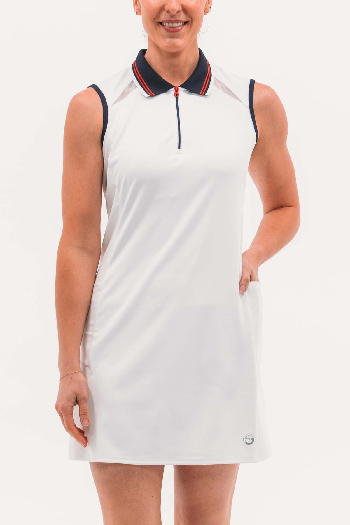 America SL Dress FG-0699-WHT-XXS