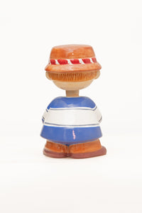 Vintage Golfer Bobble Head Vase