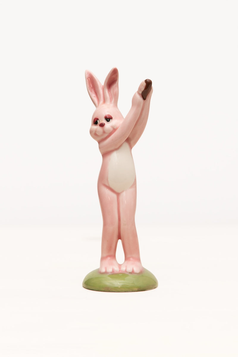 Vintage Golfing Rabbit Set