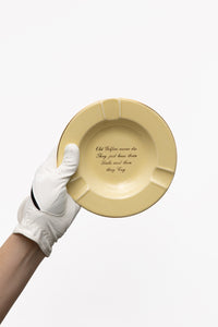 Vintage Golfers Never Die Plate