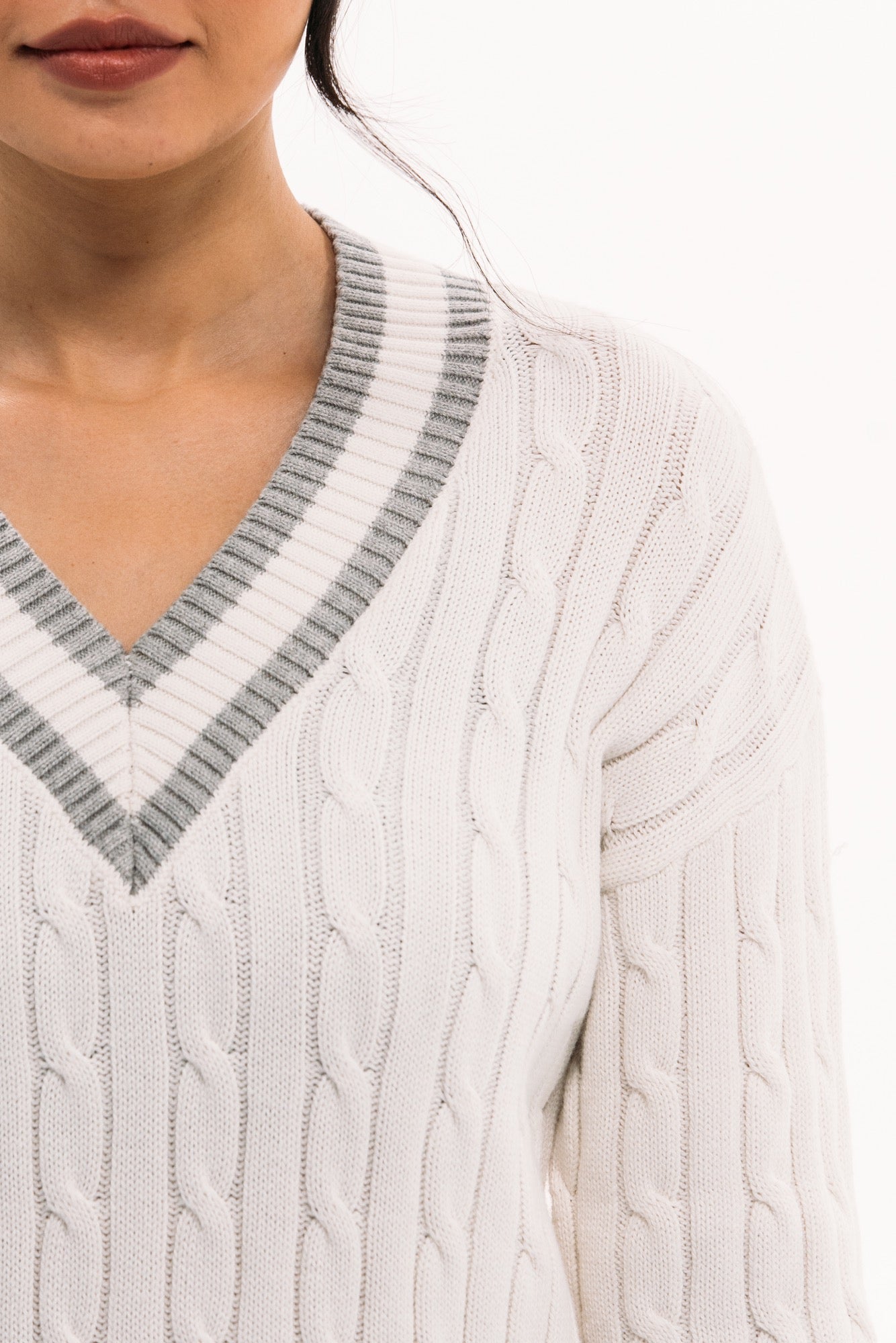 Heritage Cable Knit Sweater – Foray Golf