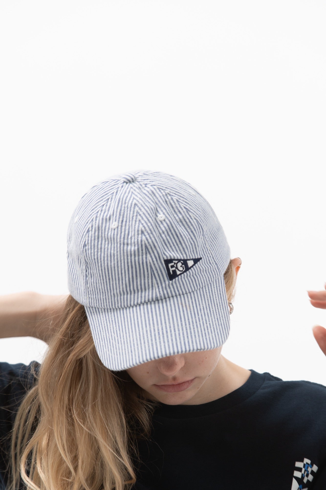 Nautical Seersucker Hat – Foray Golf