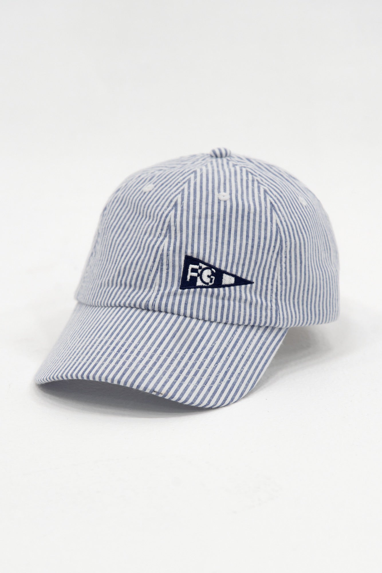 Nautical Seersucker Hat – Foray Golf