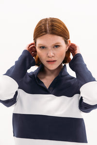 Navy Stripe