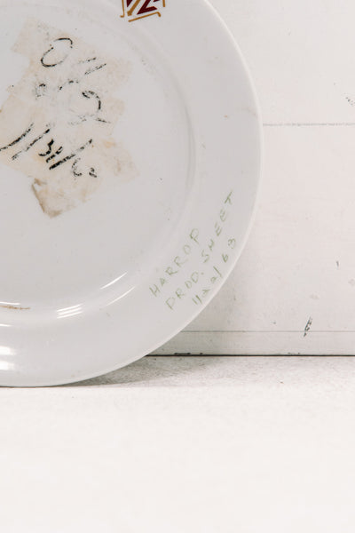 Vintage 1963 Interlachen Dinner Plate Sample