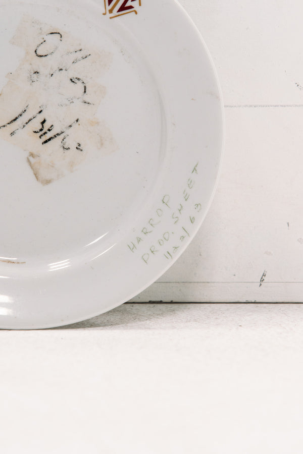 Vintage 1963 Interlachen Dinner Plate Sample