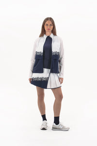 White/Navy