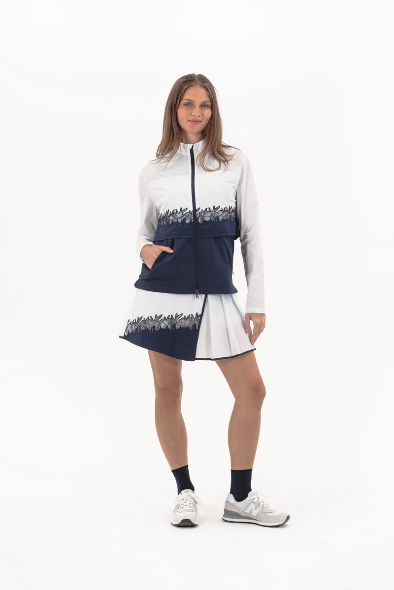 White/Navy