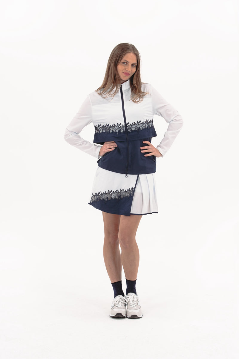 White/Navy