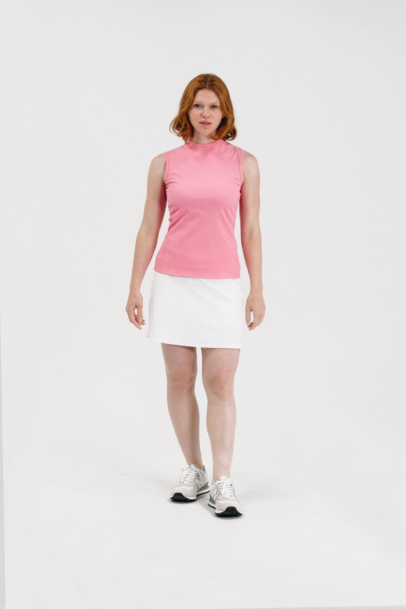 Rib SL Mock Neck Top – Foray Golf