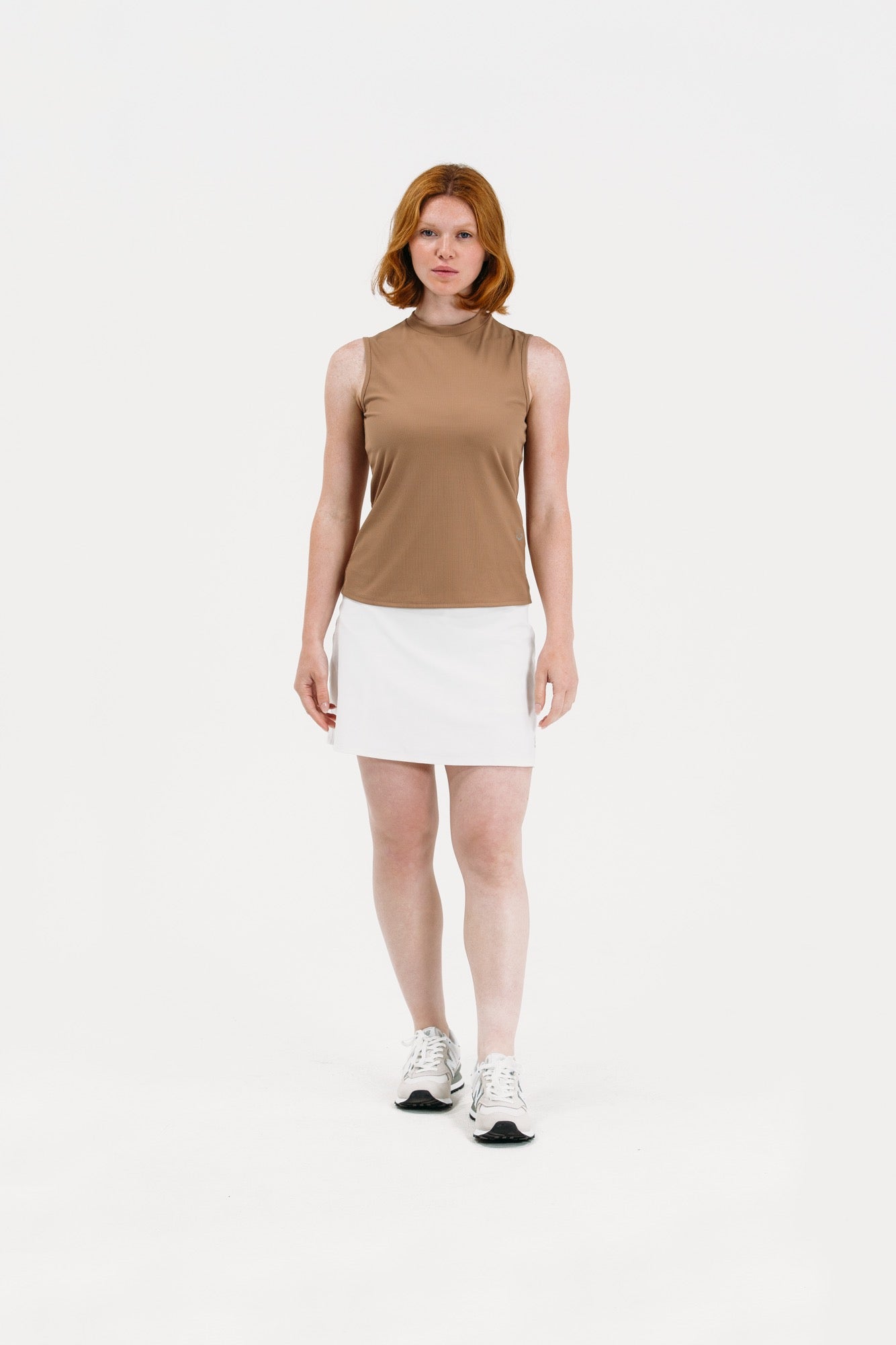 Rib SL Mock Neck Top – Foray Golf