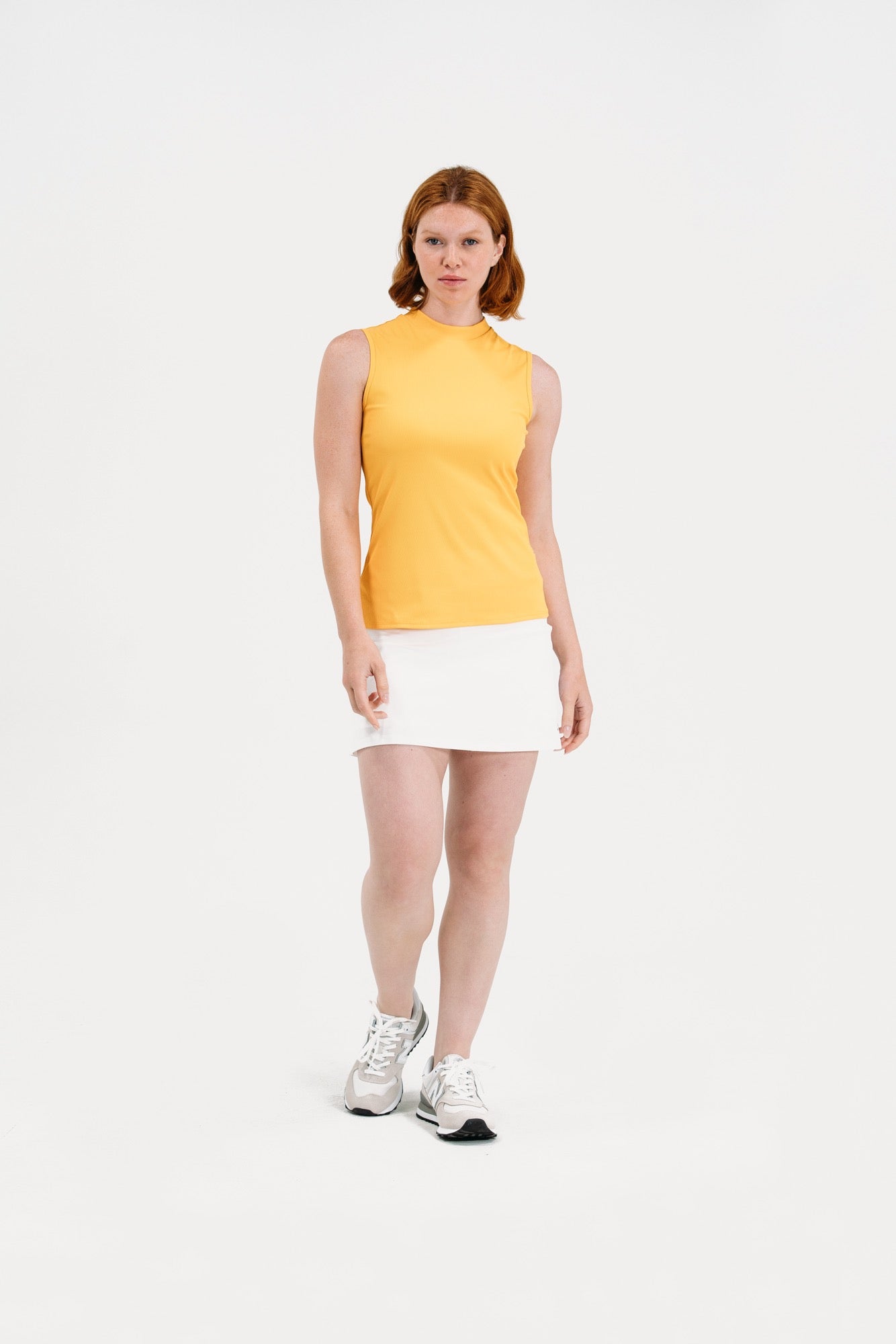 Rib SL Mock Neck Top – Foray Golf