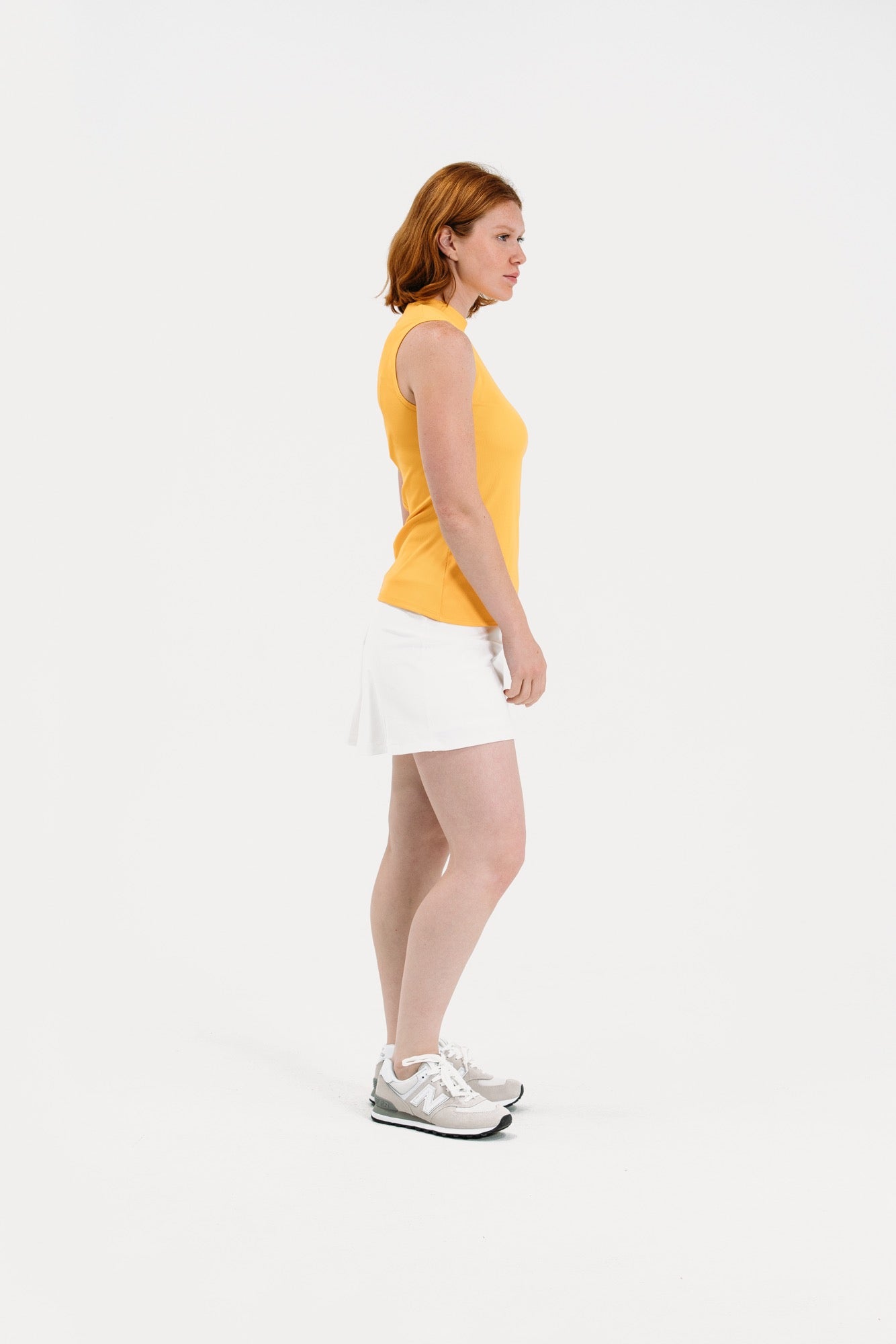 Rib SL Mock Neck Top – Foray Golf