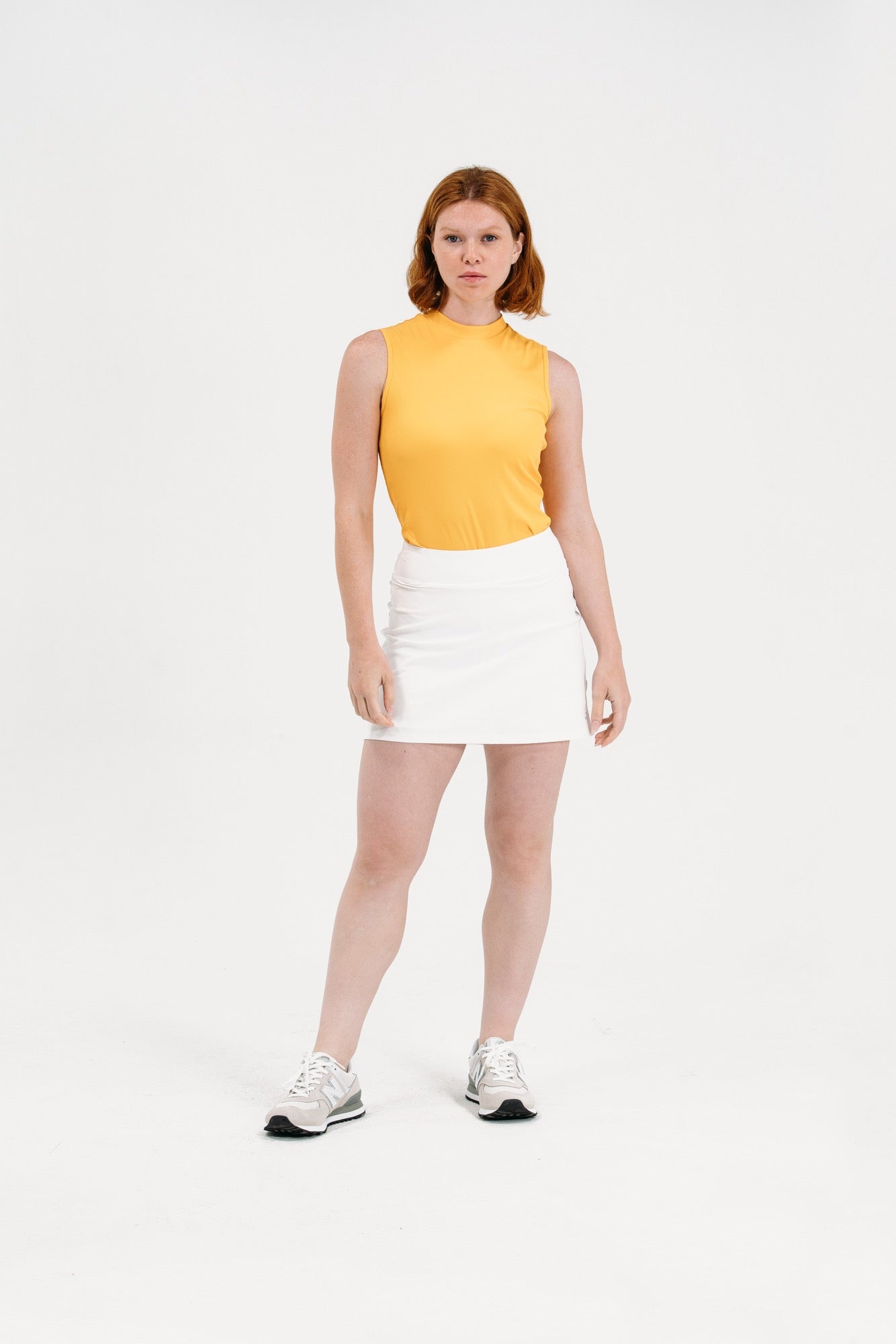 Rib SL Mock Neck Top – Foray Golf