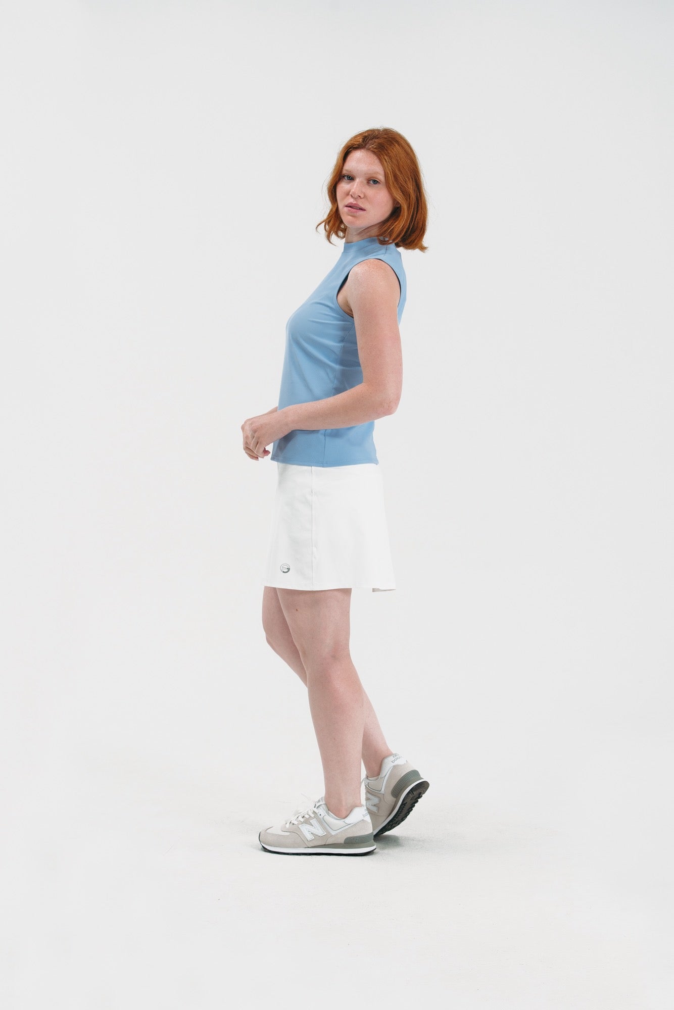 Rib SL Mock Neck Top – Foray Golf