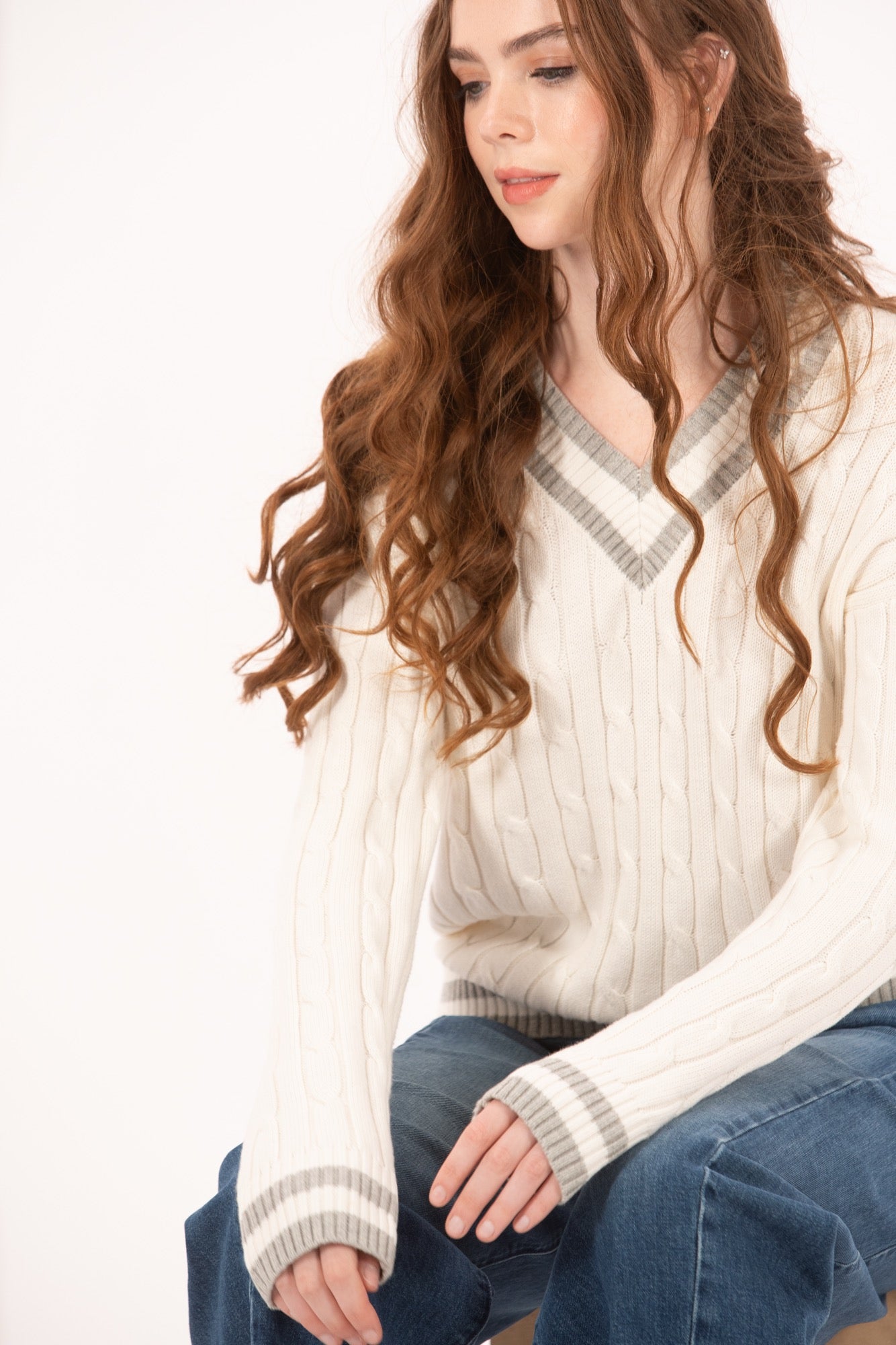 Heritage Cable Knit Sweater – Foray Golf
