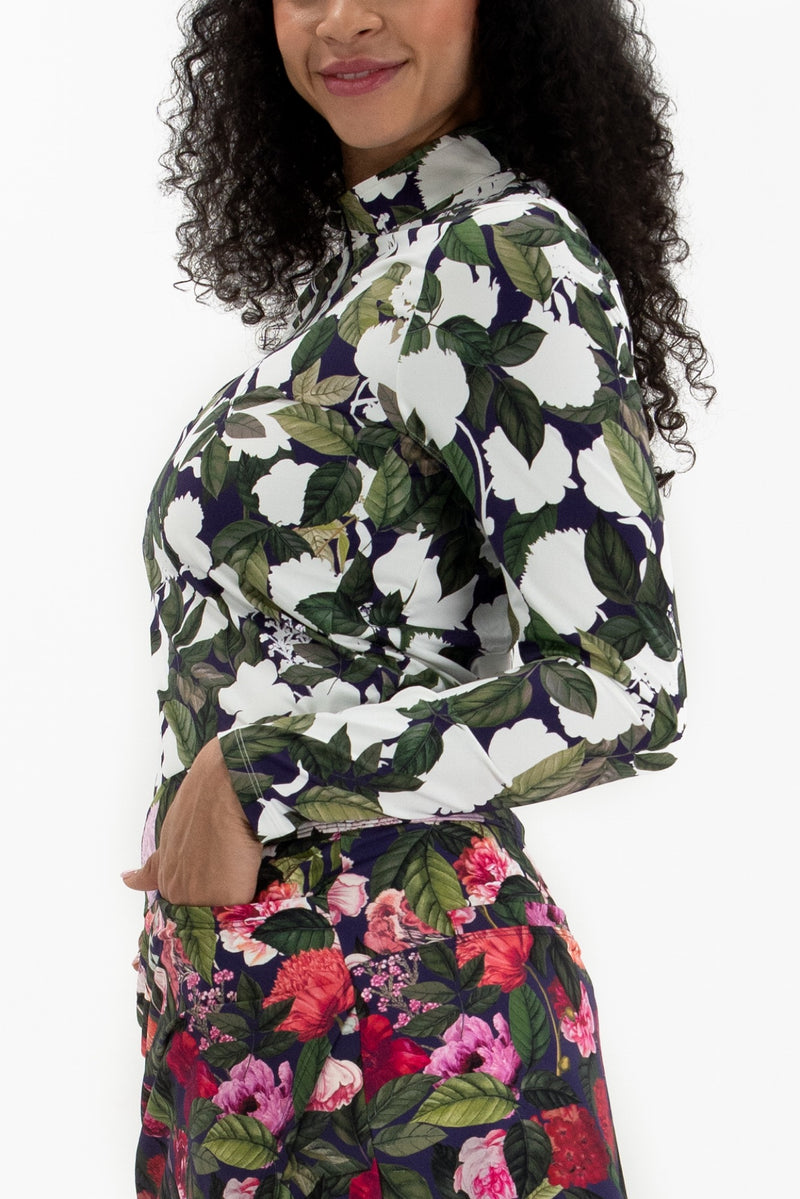 Floral Camo Purple