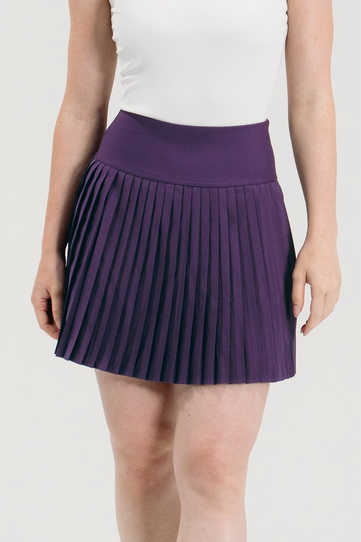 Pleated Performance Skirt