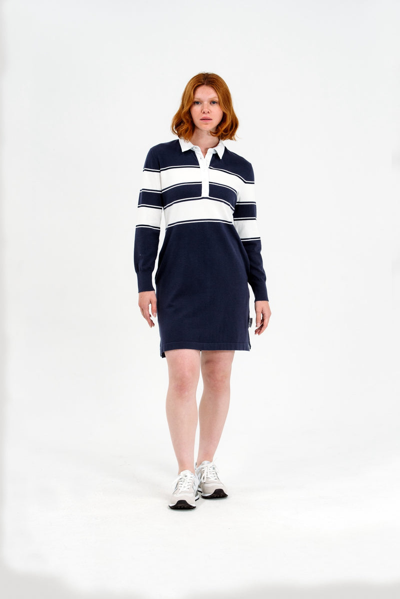 Vintage Rugby Dress Navy/White / XS Vintage Rugby Dress Navy/White / XS