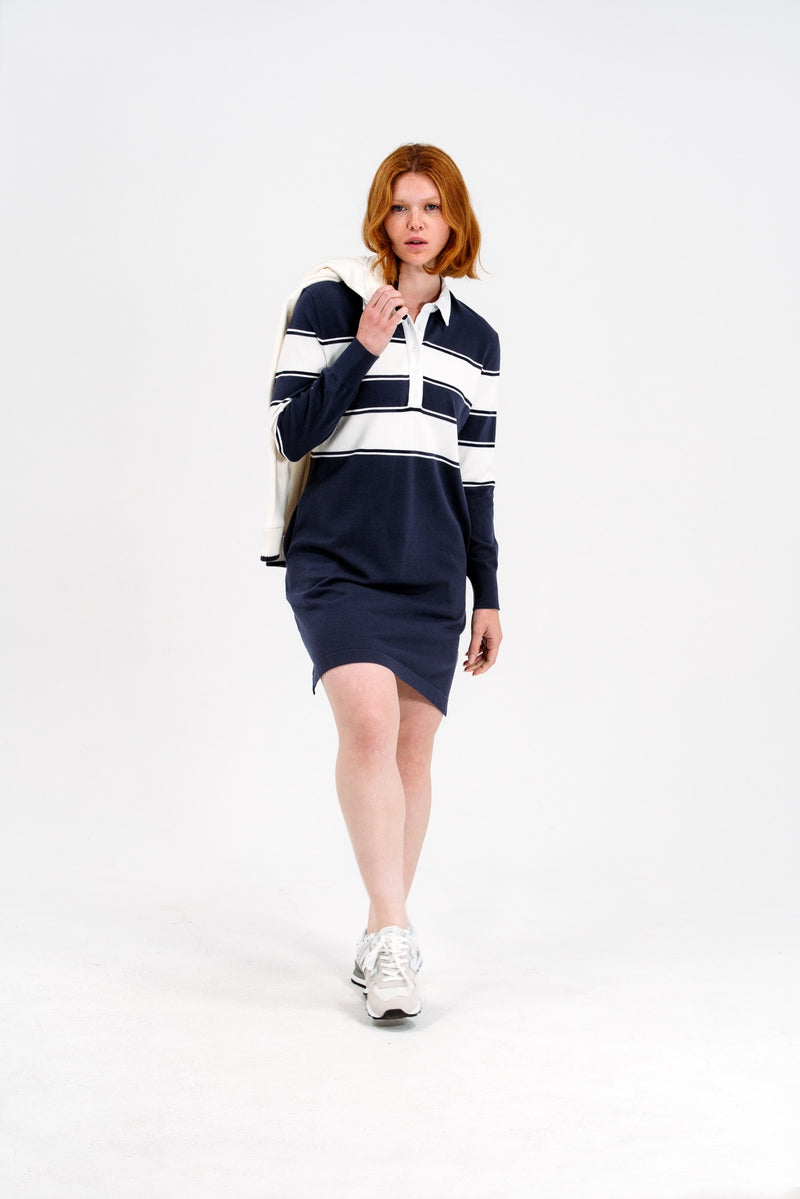 Vintage Rugby Dress Navy/White / XS Vintage Rugby Dress Navy/White / XS