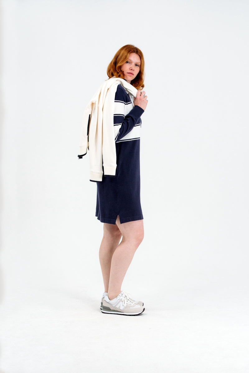 Vintage Rugby Dress Navy/White / XS Vintage Rugby Dress Navy/White / XS
