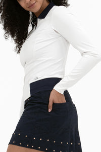 White/Navy
