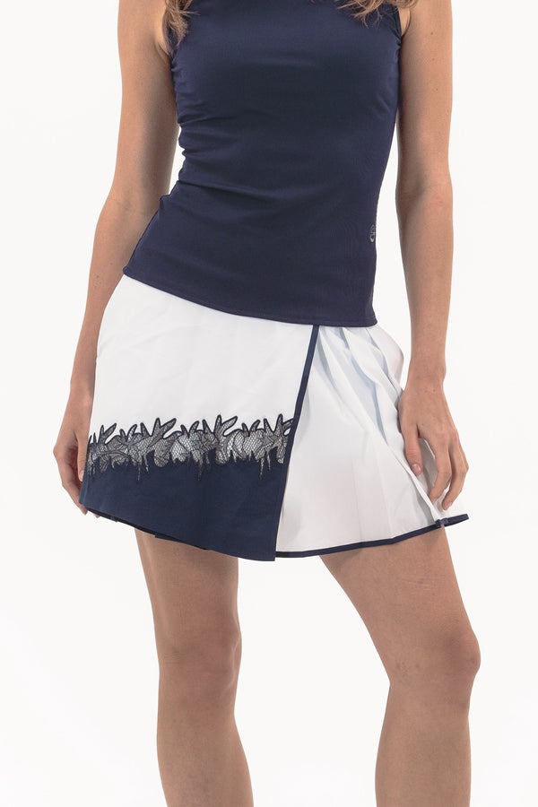 White/Navy