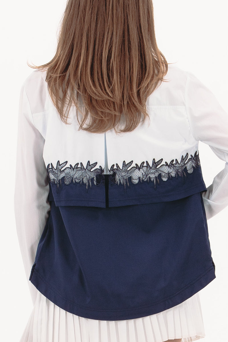 White/Navy