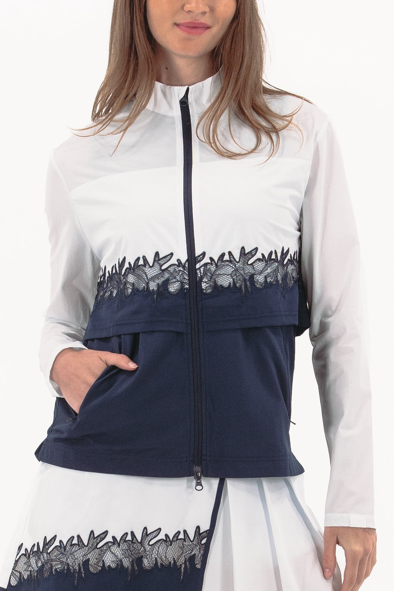 White/Navy