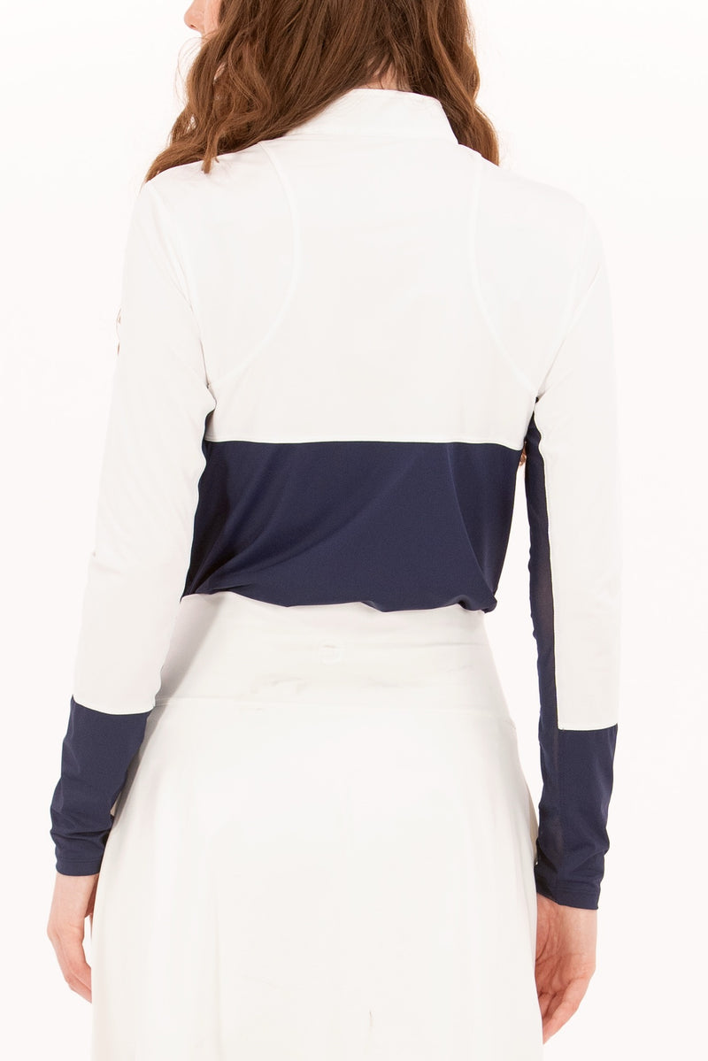 Colorblocked Lightweight Sun Shirt