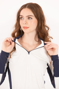 Colorblocked Lightweight Sun Shirt