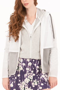 White/Marl Grey