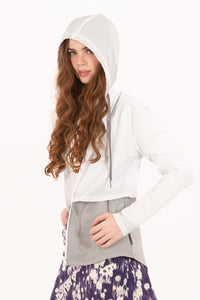 White/Marl Grey