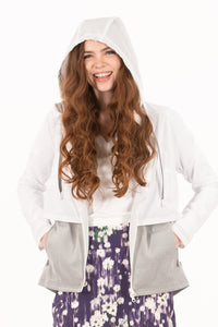 White/Marl Grey