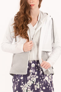 White/Marl Grey