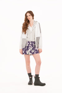 White/Marl Grey