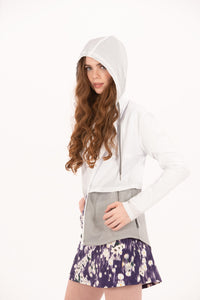 White/Marl Grey