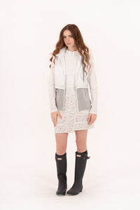 White/Marl Grey