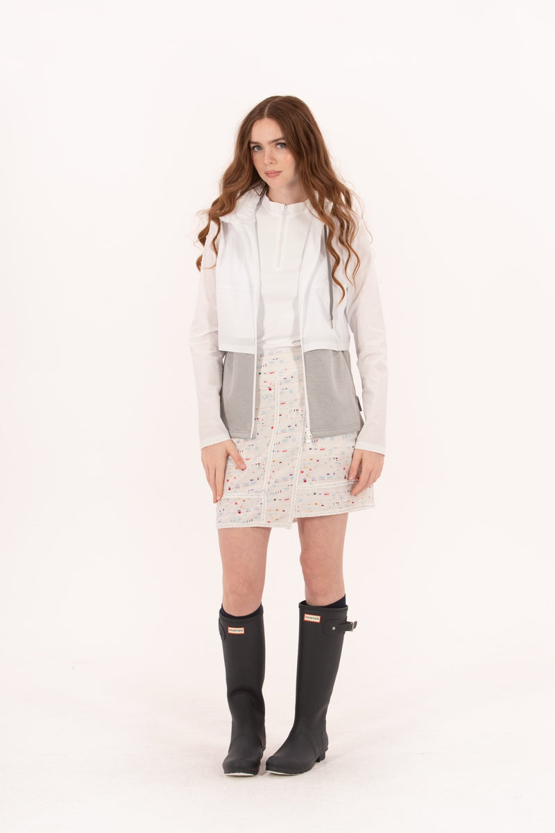White/Marl Grey