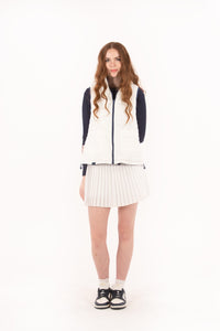 White/Navy