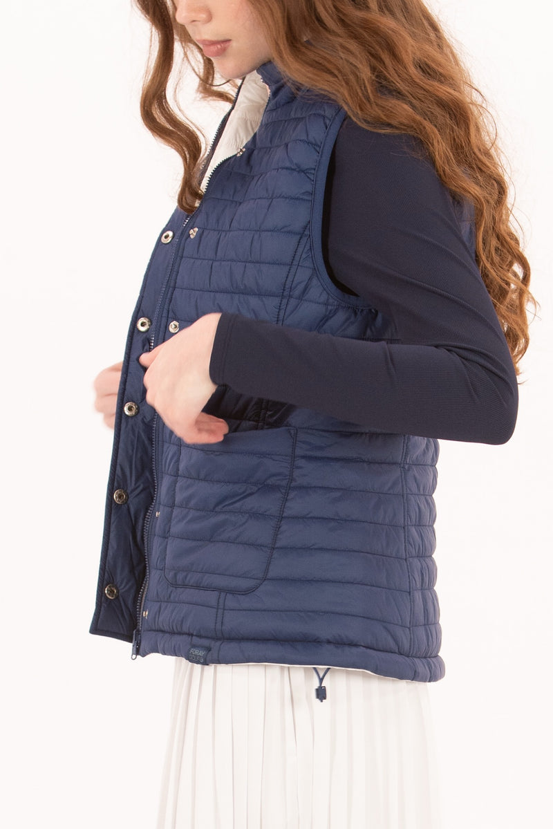 White/Navy