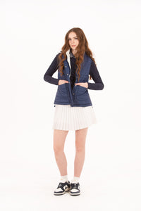 White/Navy