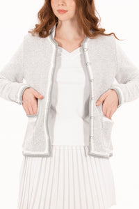 Boucle Knit Jacket
